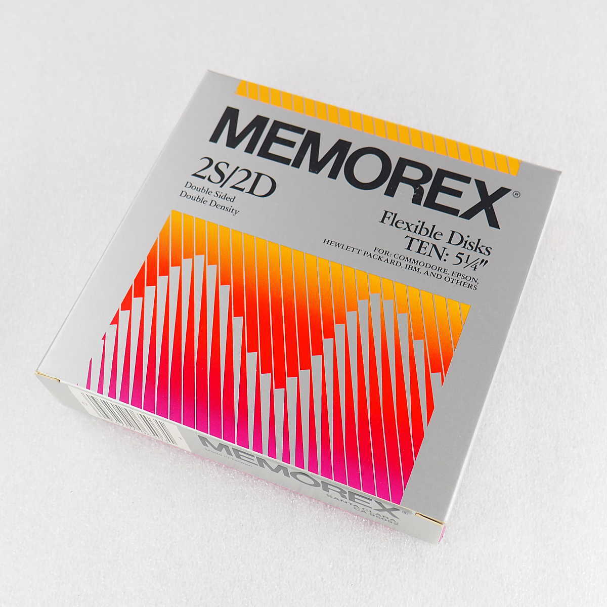 MEMOREX 2S/2D Flexible Floppy Disks 5-1/4", 10 Pack *NEW OLD STOCK*
