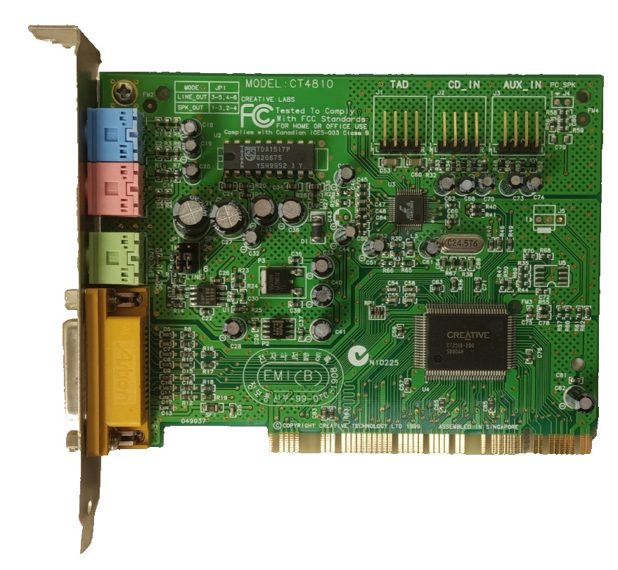 CREATIVE LABS CT4810 CT4810
