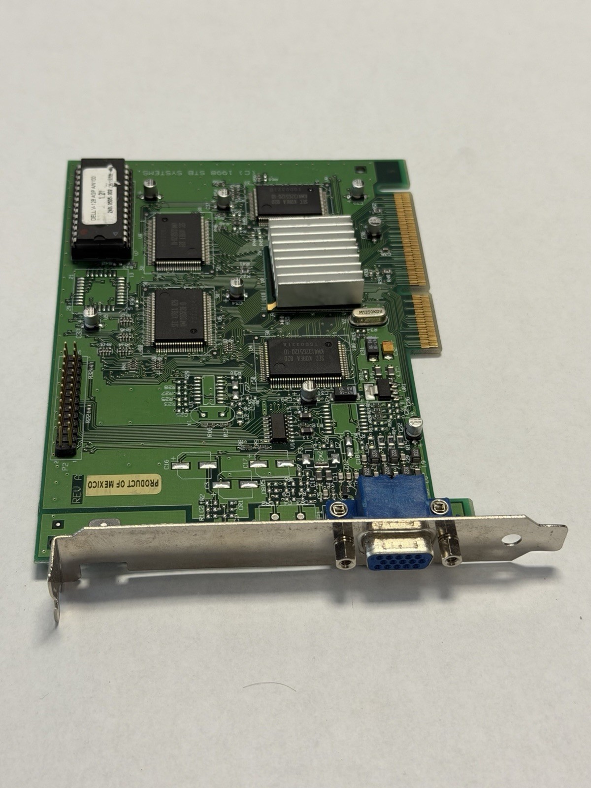 AGP card STB Systems Dell V-128 A/N100 1.21 Rev A 0003881D 210-0326-001 VGA