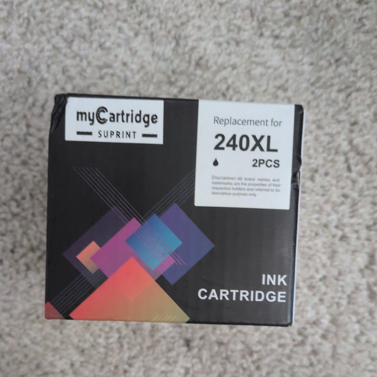 My Cartridge SUPRINT 245XL 246XL Ink Cartridges 2 pack new in opened box