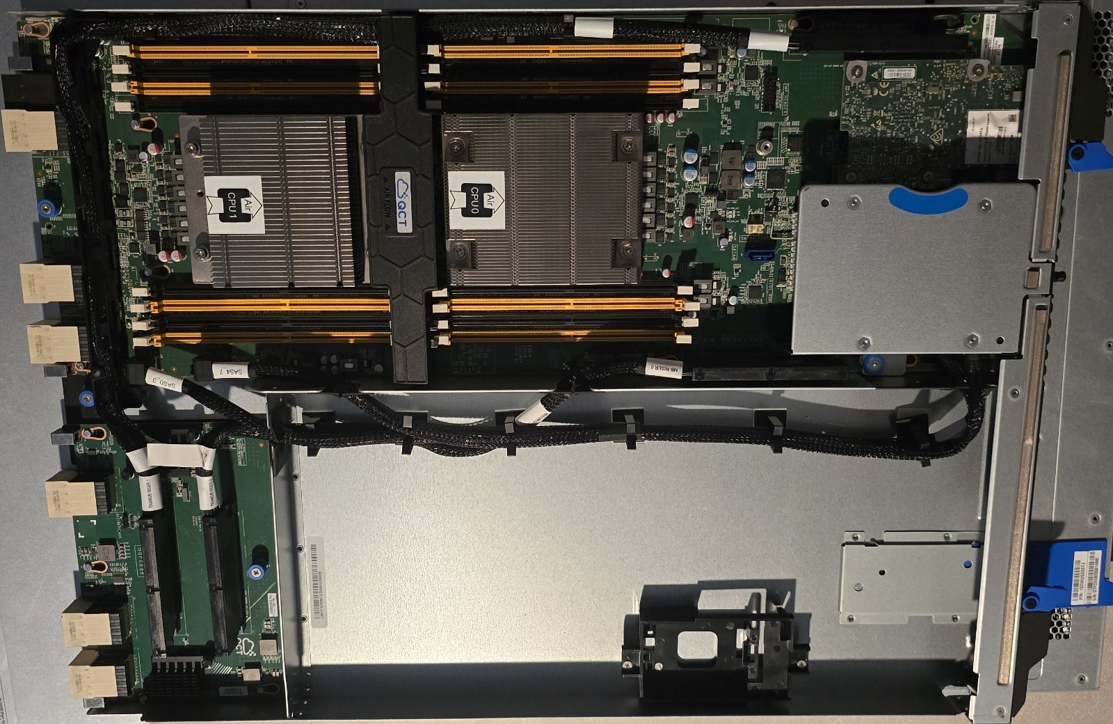 NVIDIA DGX-1 1S2WU9Z0STJ Server Motherboard Tray w/ 2 Intel Xeon E5-2698V4 20C