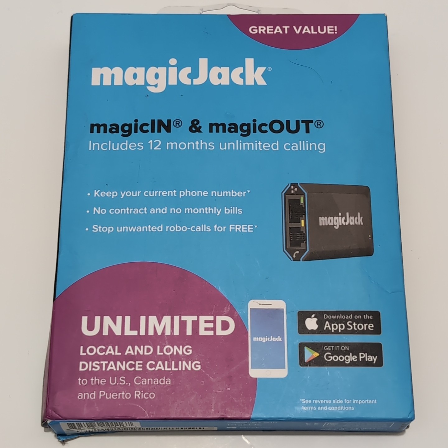 Magic JACK MagicIN and MagicOUT Sealed