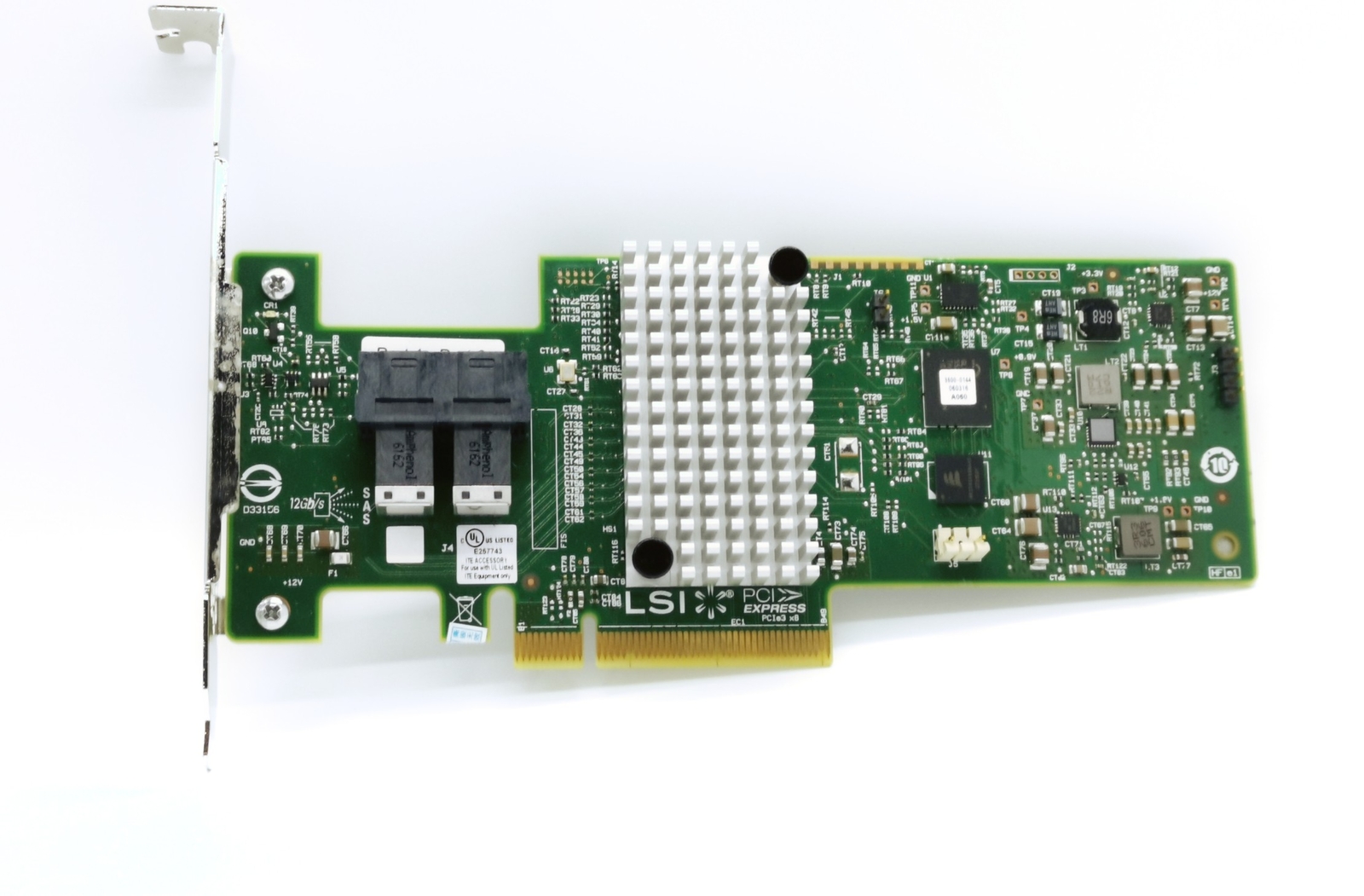 LSI 9340-8i IBM 46C9115 M1215 12GB RAID0.1.10.8 PORTS controller raid