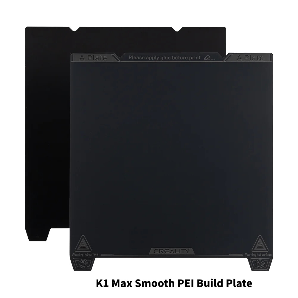 Creality K1 Max Smooth PEI Build Plate 315*310mm for Flat Model Surface