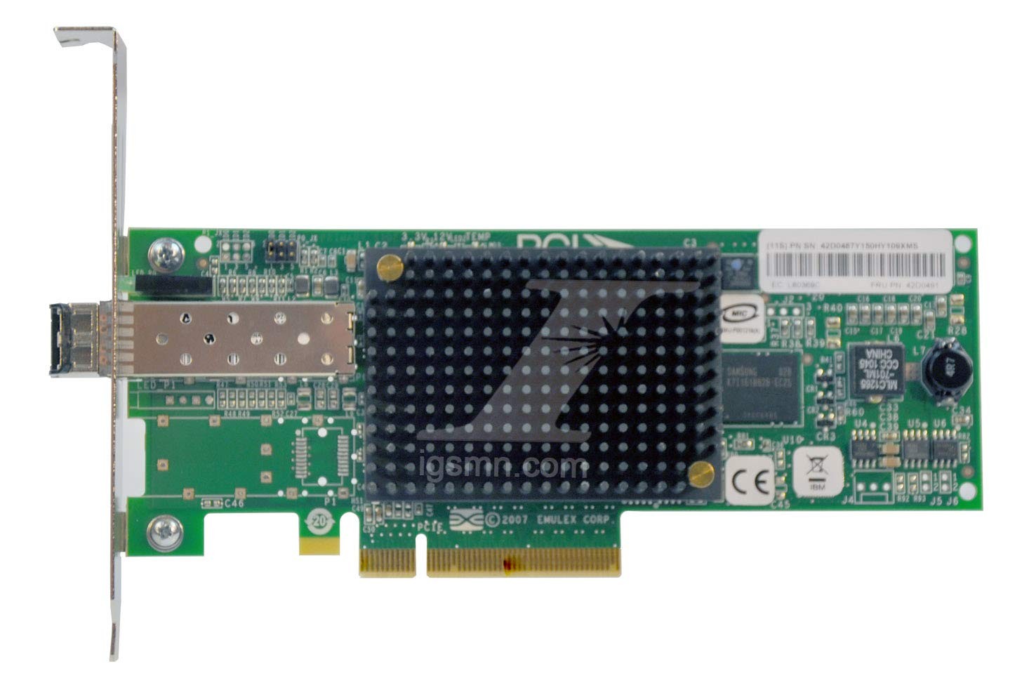 IBM 42D0491 8 GIGABIT PCI-Express Single Port Fiber Channel Host Bus Adapter