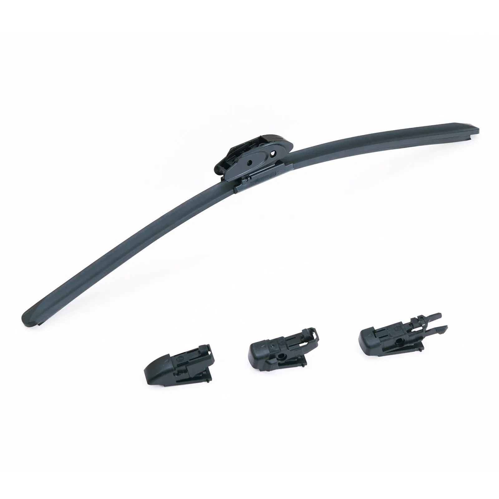 18" Rubber Wiper Blades, 46 cm Universal Replacement Wind Shield Wiper, Low Noi