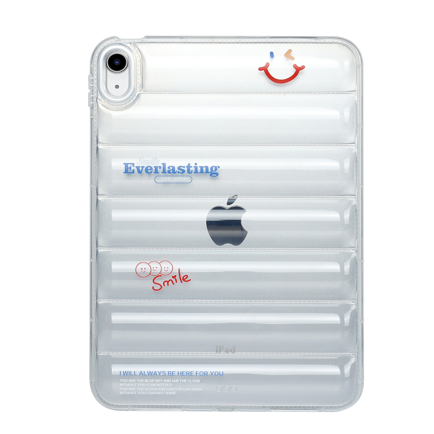 For iPad 5th 6th 7th 8th 9th 10th 11th A16 Gen Mini 4/5/6 Cute Clear Case Cover
