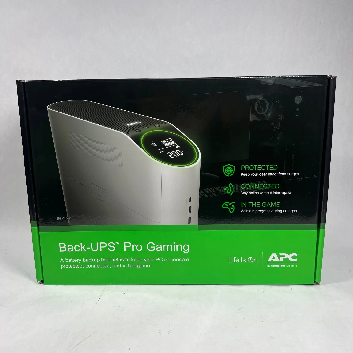 New APC Back-UPS Pro Gaming Uninterruptible Power Supplies BGM1500