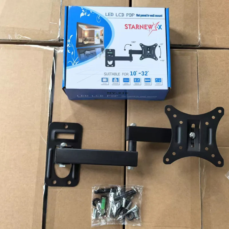 TV Monitor TV Mounts LCD LED Monitor Wall Mount Bracket Adjustable TV Screen