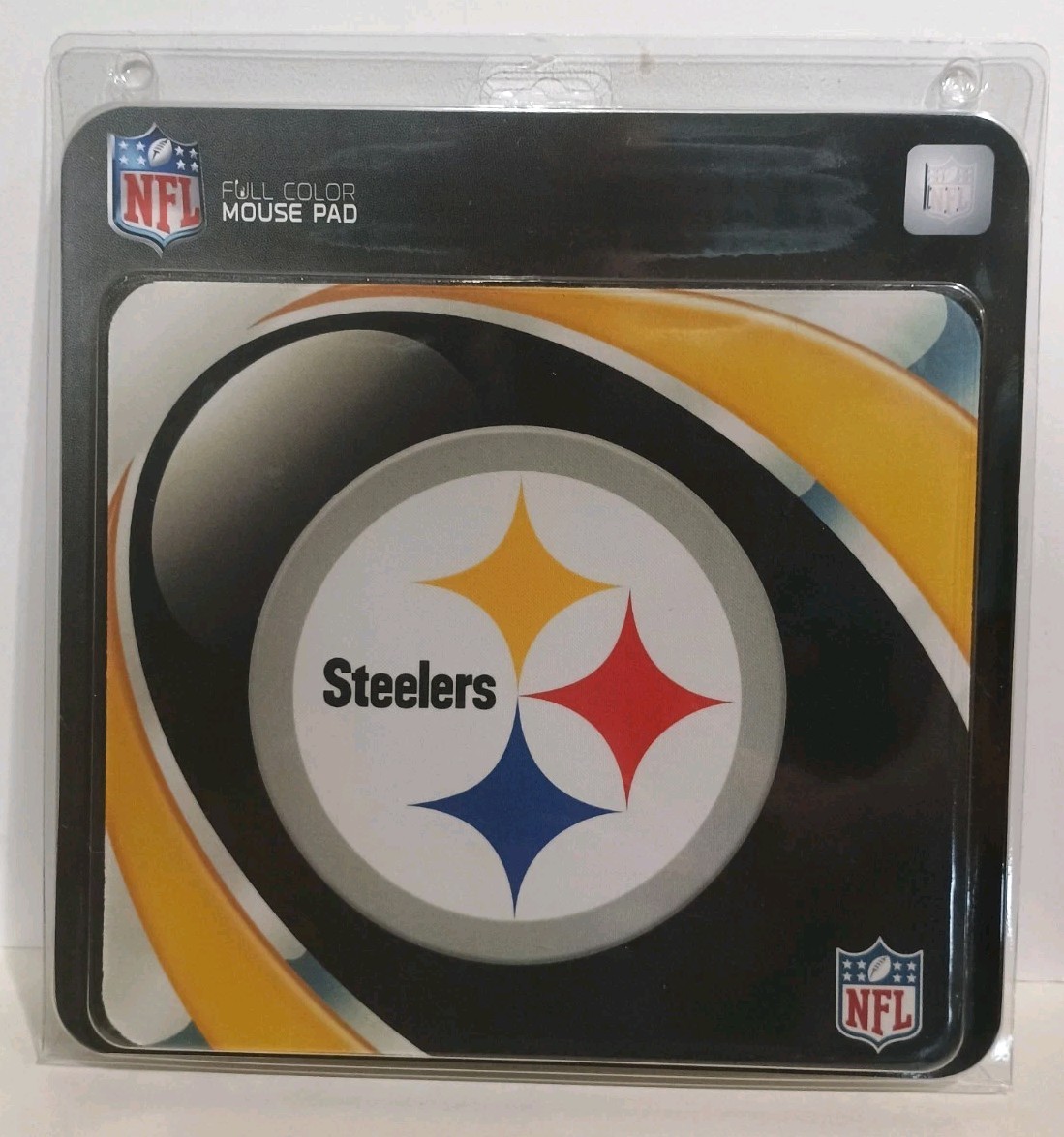 PITTSBURGH STEELERS DESIGN MOUSEPAD HOME OFFICE GIFT NFL - NEW IN PACKAGE 