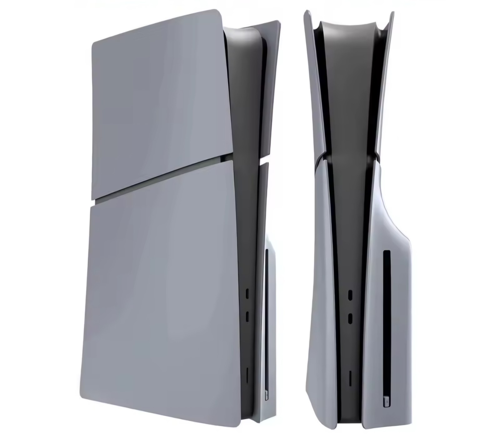 PS5 PlayStation 5 Slim Face Plate Cover Grey 30th Anniversary - Disc - NEW