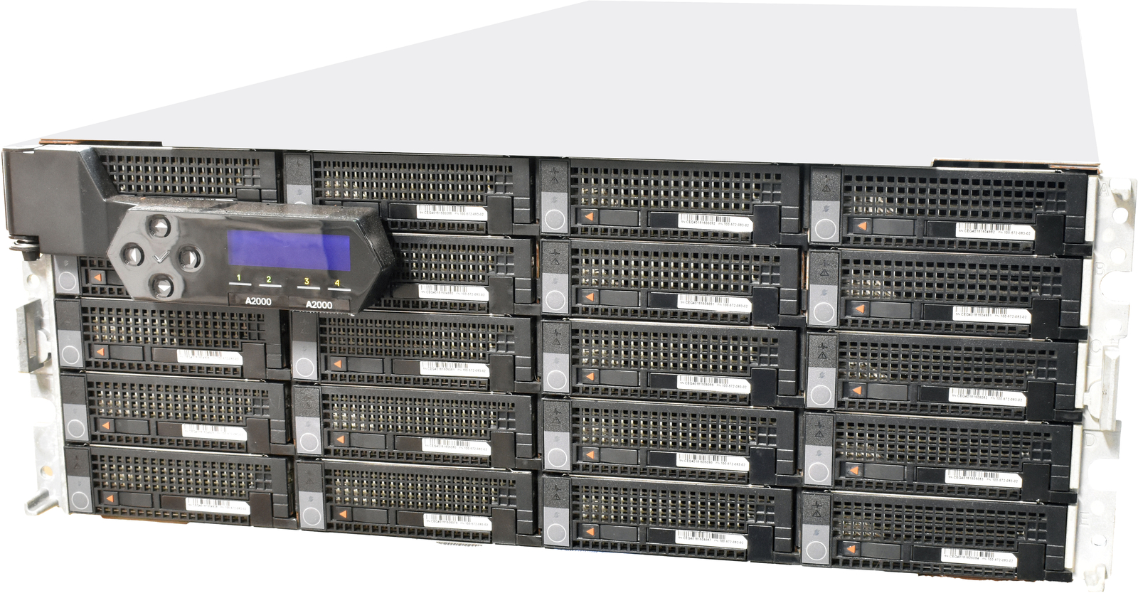 EMC Isilon A2000 NAS Storage 4xNode 1x Pentium D1508 16GB PC4 RAM 64GB M.2 each.
