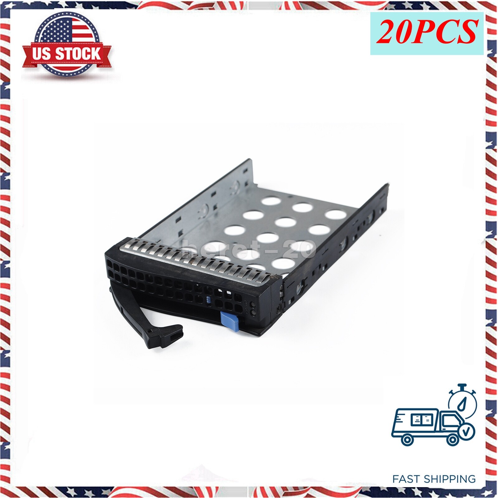 LOT OF 20 For SuperMicro 01-SC93301-XX00C104 3.5 SAS/SATA Hard Drive Caddy