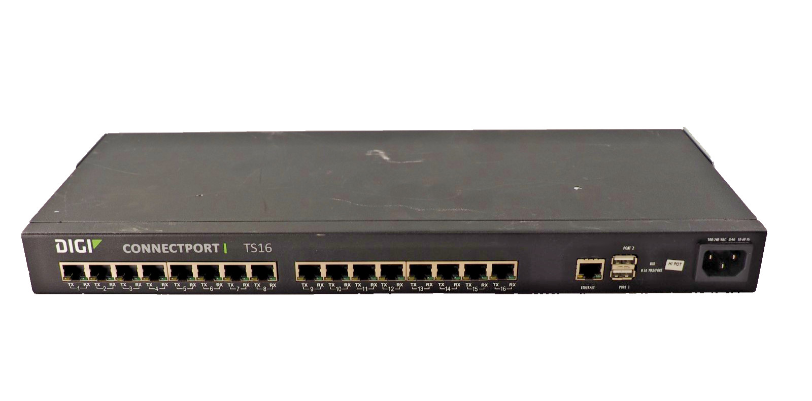 Digi ConnectPort TS 16 (1P)50001551-01 16-Port Terminal Serial Server
