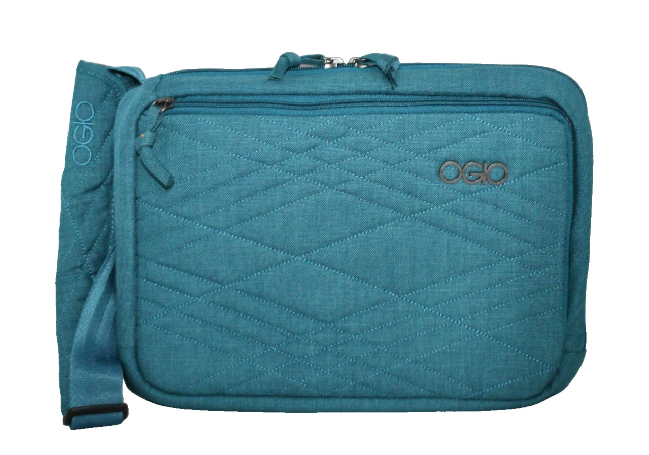 OGIO Tribeca Over The Shoulder Computer Laptop Tablet Case Messenger Tide Blue