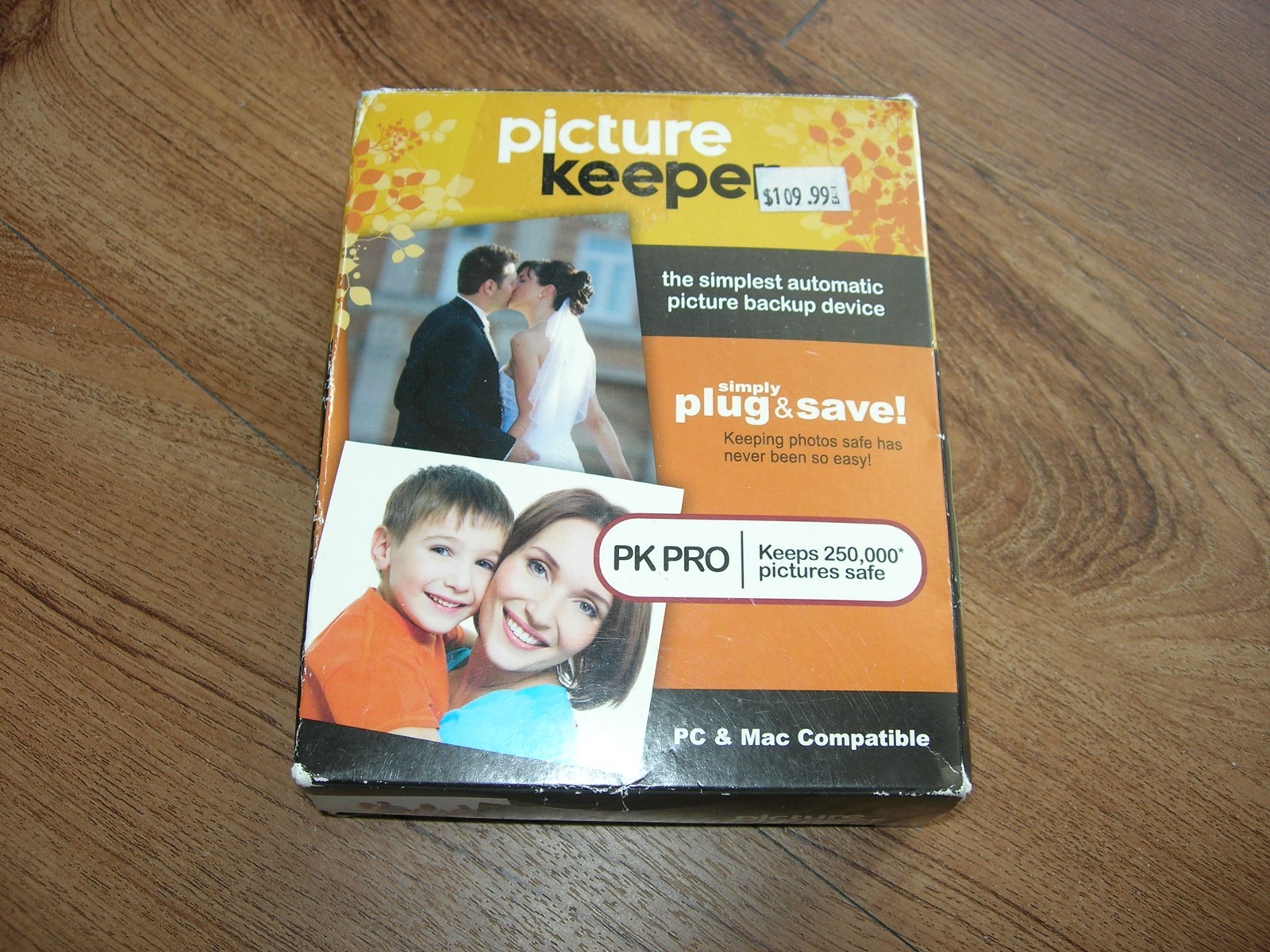 Picture Keeper PK Pro 250GB External USB Backup Storage Drive
