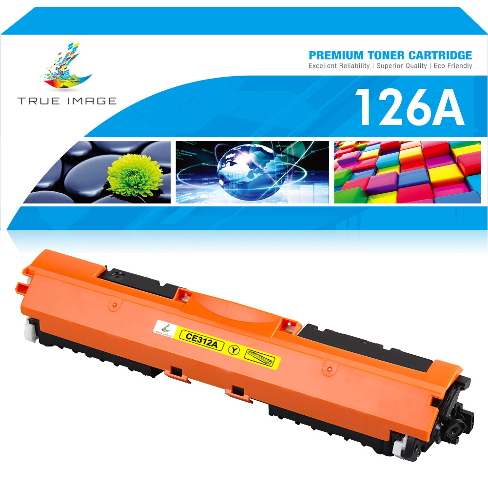1PK 126A CE312A Yellow Toner Compatible With HP LaserJet M275 CP1025 MFP M175NW