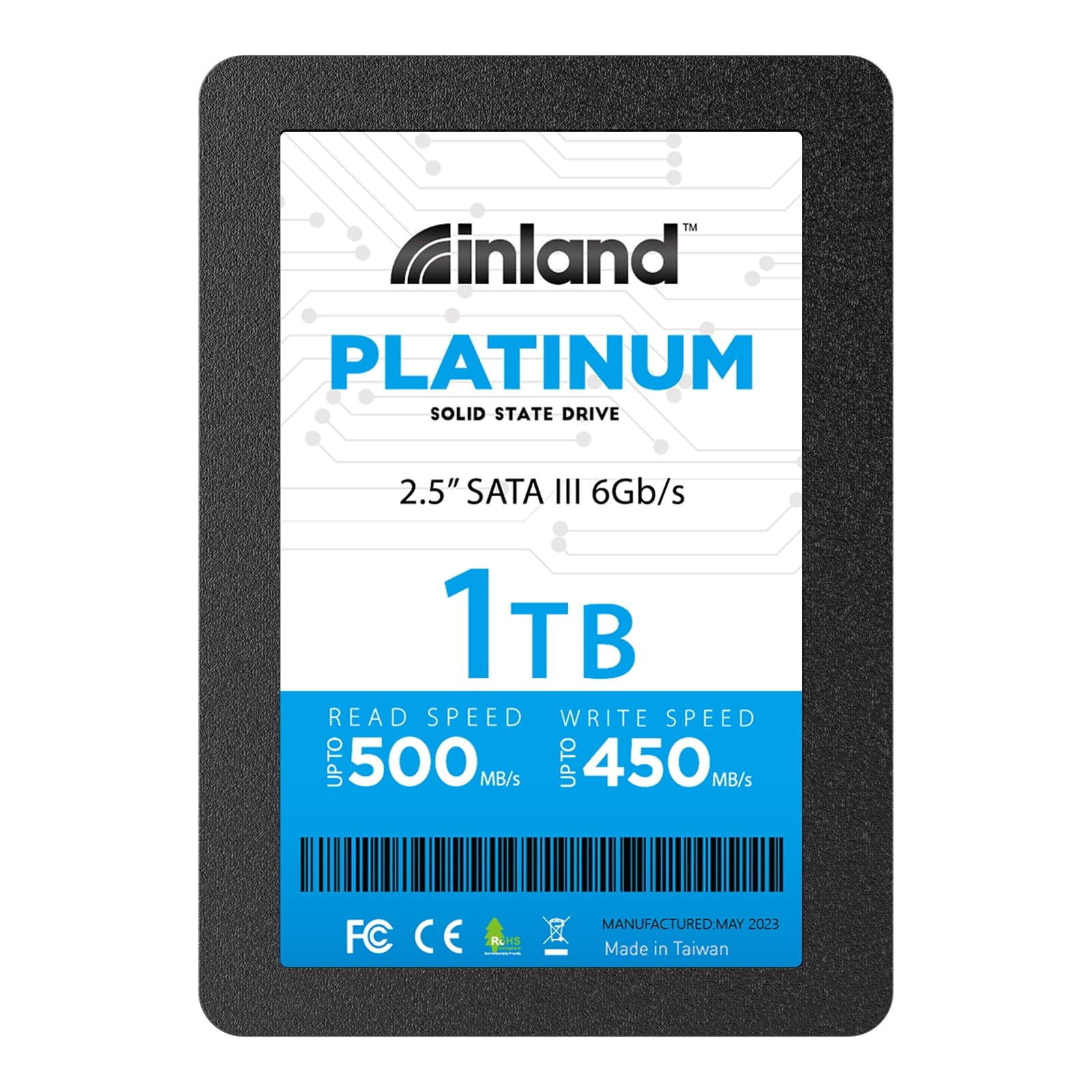 Platinum 1TB 6Gb/s 2.5 7mm 3D Internal Solid State Drive (1TB)