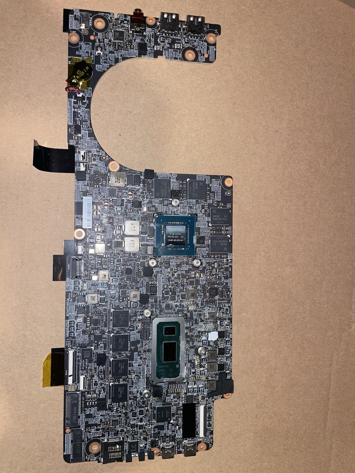 Genuine MS-14C11 FOR MSI Prestige 14 A10SC-051 i7-10710U Laptop Motherboard