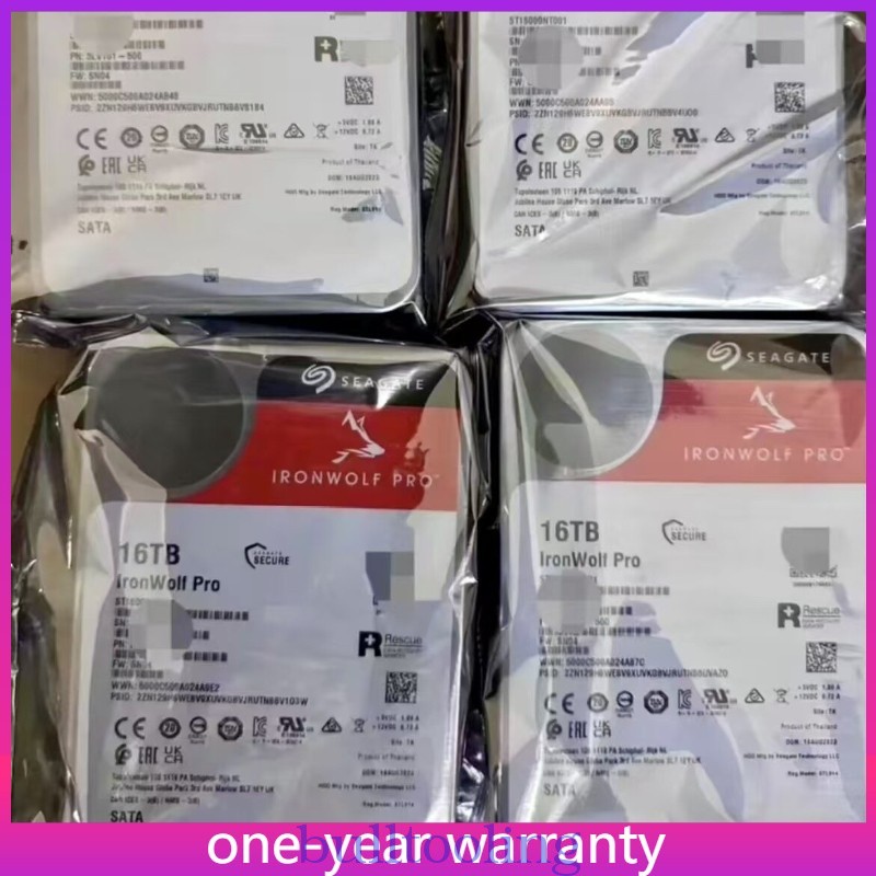 Seagate ST16000NT001 IronWolf Pro 3.5" SATA III 7200 rpm Internal Hard Drive
