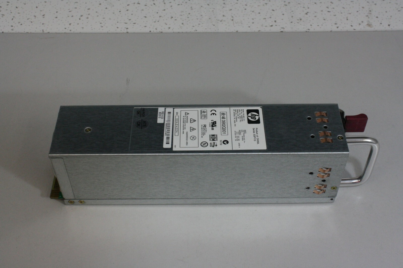 HP Proliant 194989-002 ESP113 Server Power Supply PSU 400W 313299-001