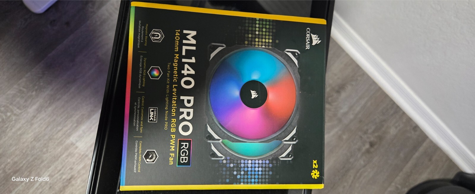 Corsair ML140 Pro RGB 140mm Magnetic Levitation