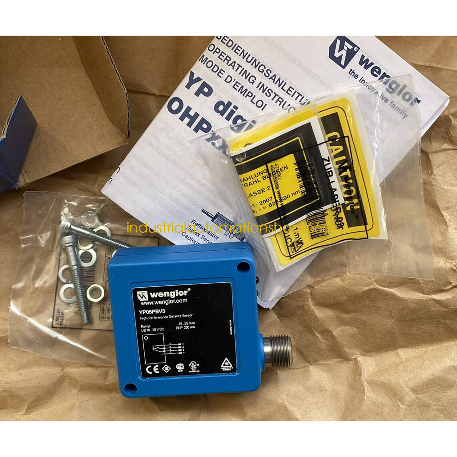 1PC NEW Wenglor Sensor YP05PBV3 Via DHL or FedEX