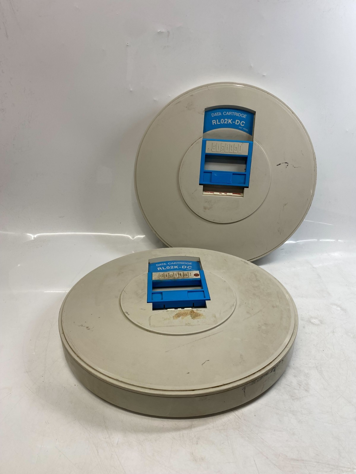 Lot of 2 Vintage Digital RL02K-DC Data Cartridge Condition And Contents Unknown