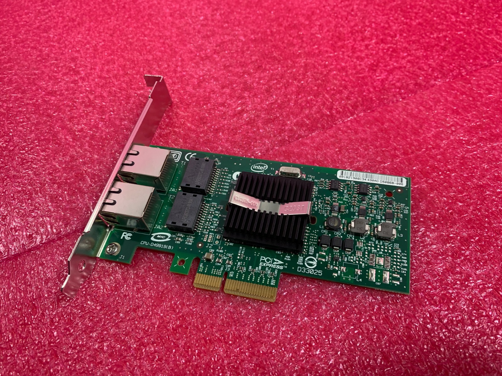 INTEL CPU-D49919 (B) Intel PRO/1000 Pt Dual Port Server Adapter