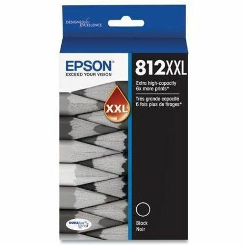 Epson 812XXL Genuine Extra High Capacity Black Ink Cartridge T812XXL120