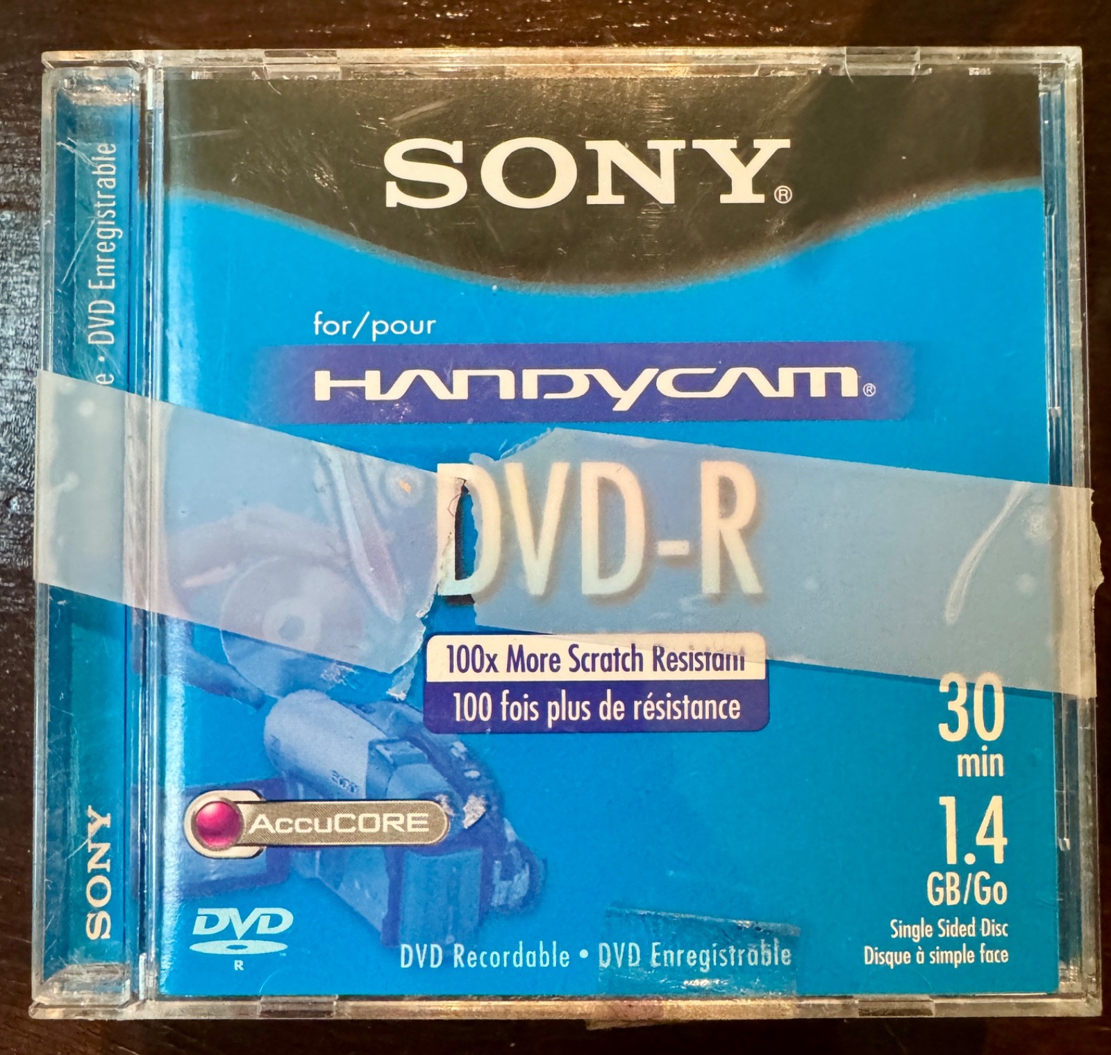 3 New SONY Mini Handycam 30 min. DVD-R Blank Recordable Discs 1204