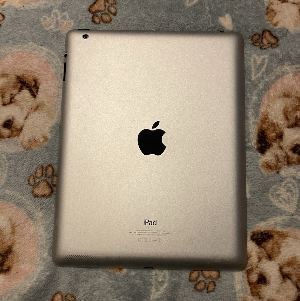 Apple iPad 9.7in Wi‑Fi 11.75GB iOS Front Camera Silver/White MD513LL/A