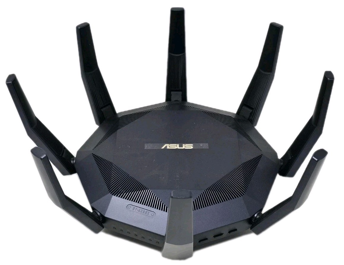 ASUS RT AX89X WiFi 6 AX6000 Router Dual 10G Ports No Power Supply