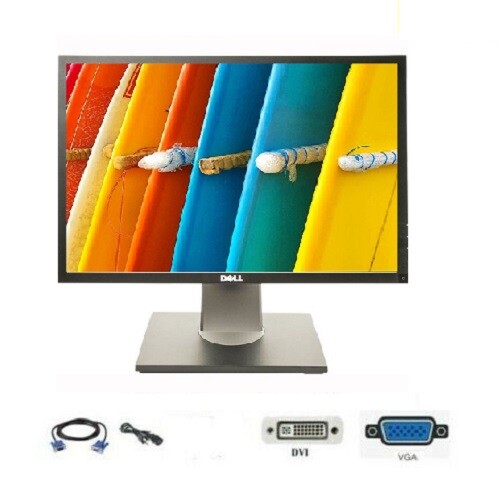 Dell UltraSharp 19 inch Wide Monitor w/Rotating Stand and cables