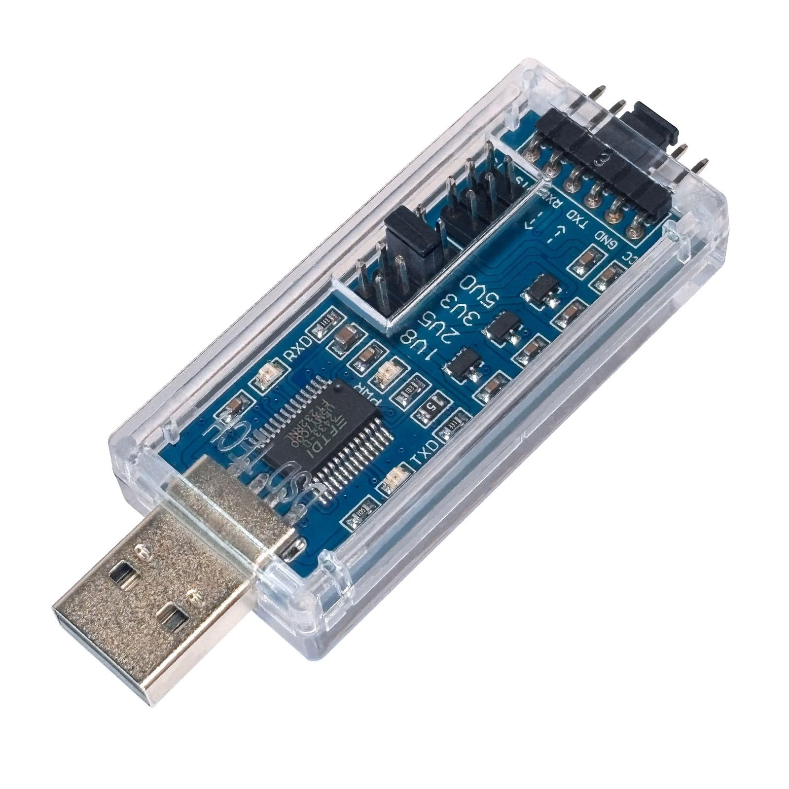SH-U09C5 USB to TTL UART Converter Cable with FTDI Chip Support 5V 3.3V 2.5V 1.8