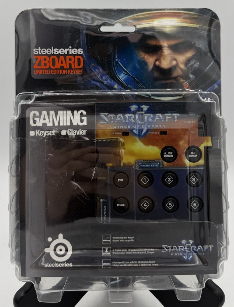 SteelSeries Zboard Gaming Keyboard-Starcraft II Edition