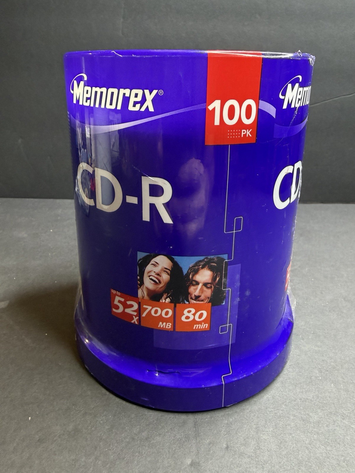 Memorex CD-R 52 x 700MB 80 Minute 100 Pack Blank Discs Audio New