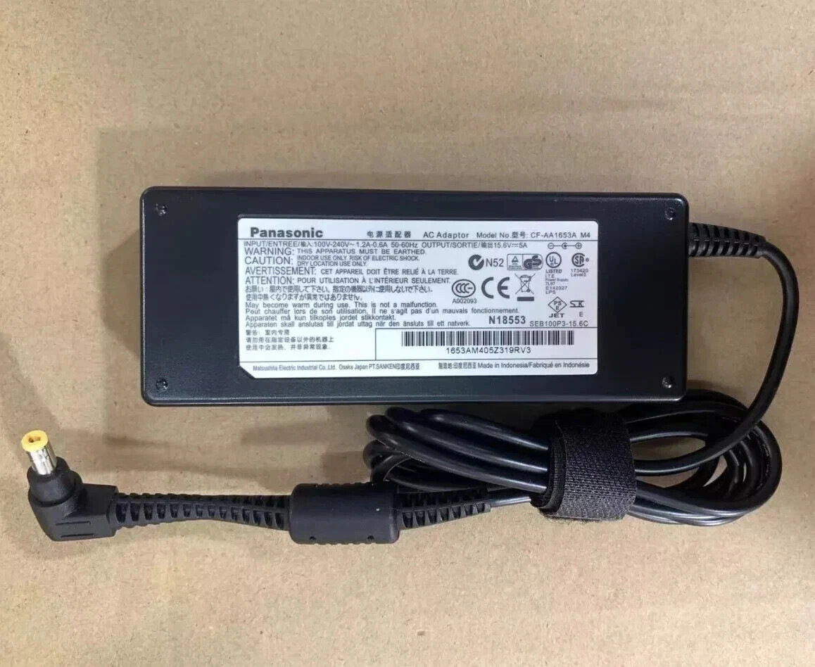 Lot 10 New Genuine 78W Charger For Panasonic ToughBook CF-54 CF-31 CF-53 CF-19