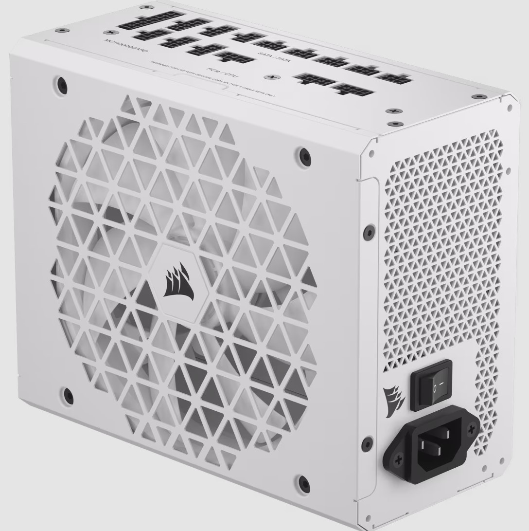CORSAIR RM1000X SHIFT 80 PLUS GOLD FULLY MODULAR ATX POWER SUPPLY 1000 - WHITE