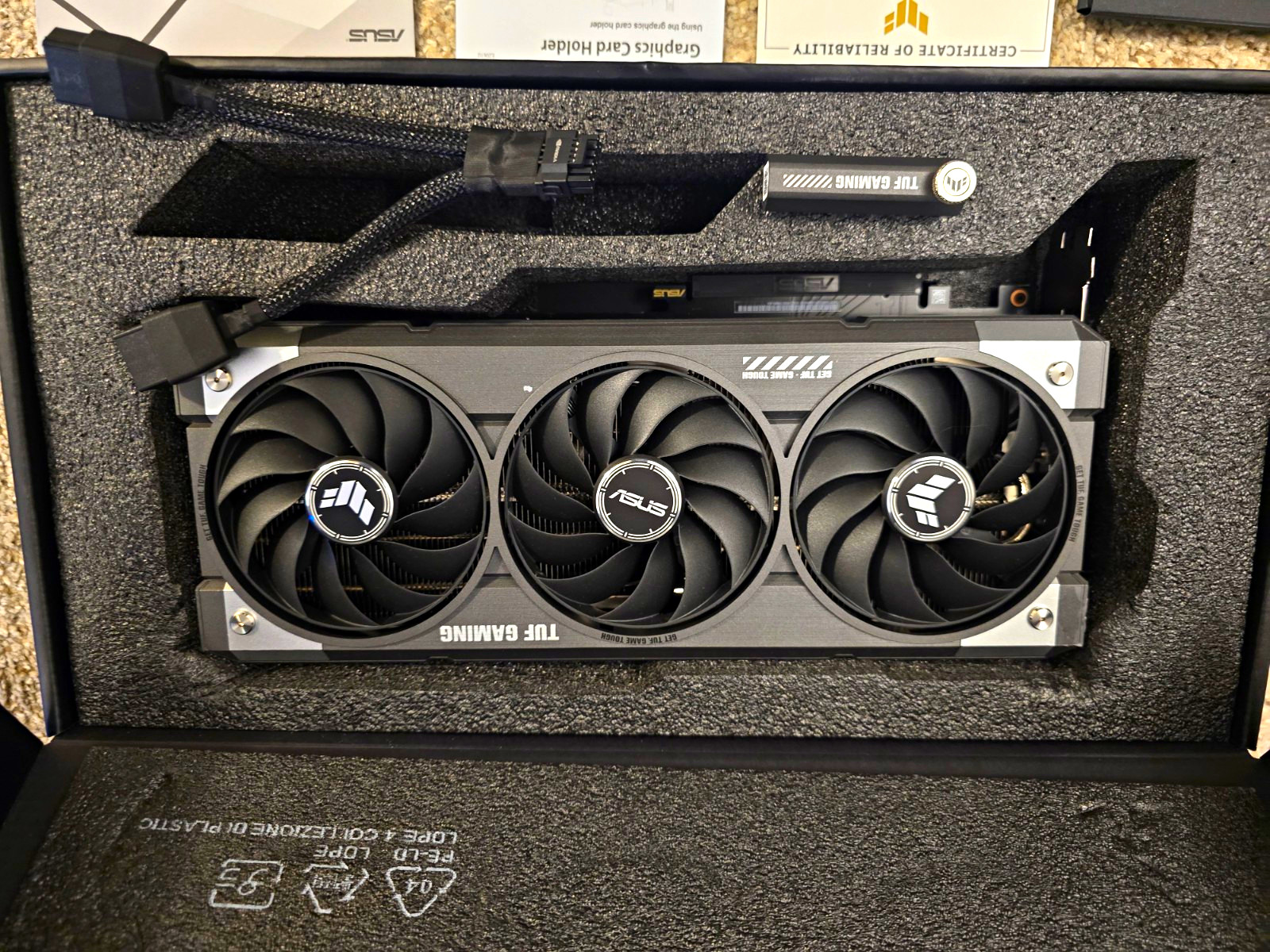 ASUS TUF Gaming GeForce RTX 5060 Ti OC 8GB GDDR6 HDMI DP DX12U