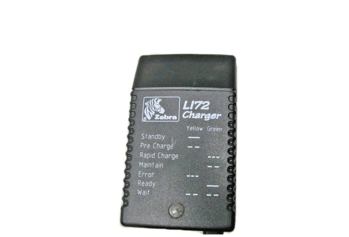 Zebra LI72 L172 Battery Charger for QL220 QL320 QL420 RW420 RW220 Printers