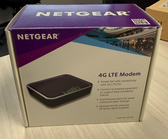 NETGEAR LB1120-100NAS 4G 150mbps Instant Broadband Connection
