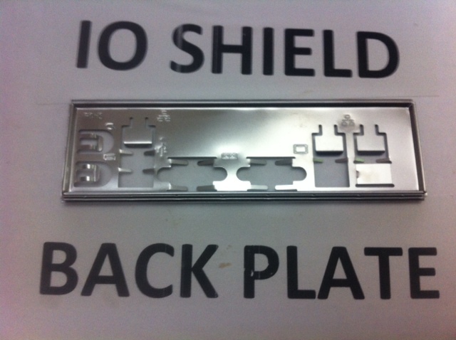 ※USA SELLER※NEW※ Original IO SHIELD for SuperMicro X9SCL+-F