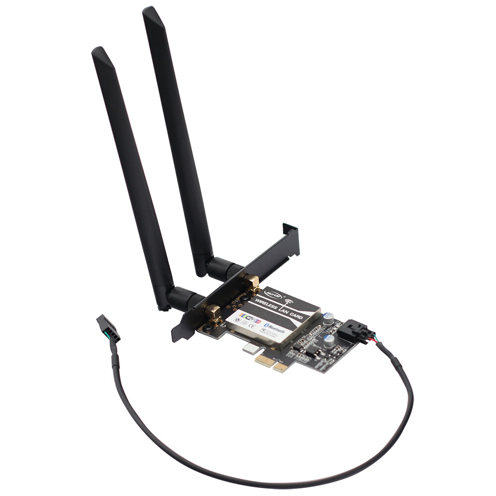 Broadcom BCM94371ZA Dual Band AC Pcie WiFi Card Desktop PC Bluetoot 4.1 Adapter 