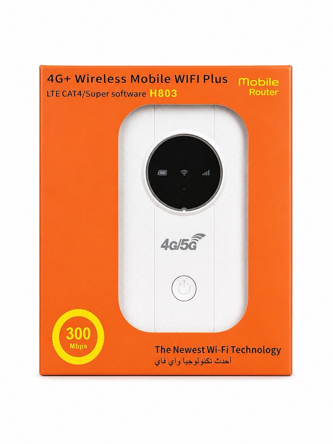 4G+ Wireless Mobile WiFi Plus . LTE Cat4/ Super Software H803 Mobile Router LTE