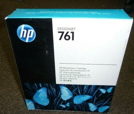 Genuine Factory Sealed HP CH649A 761 Maintenance Cartridge T7100 T7200 2023