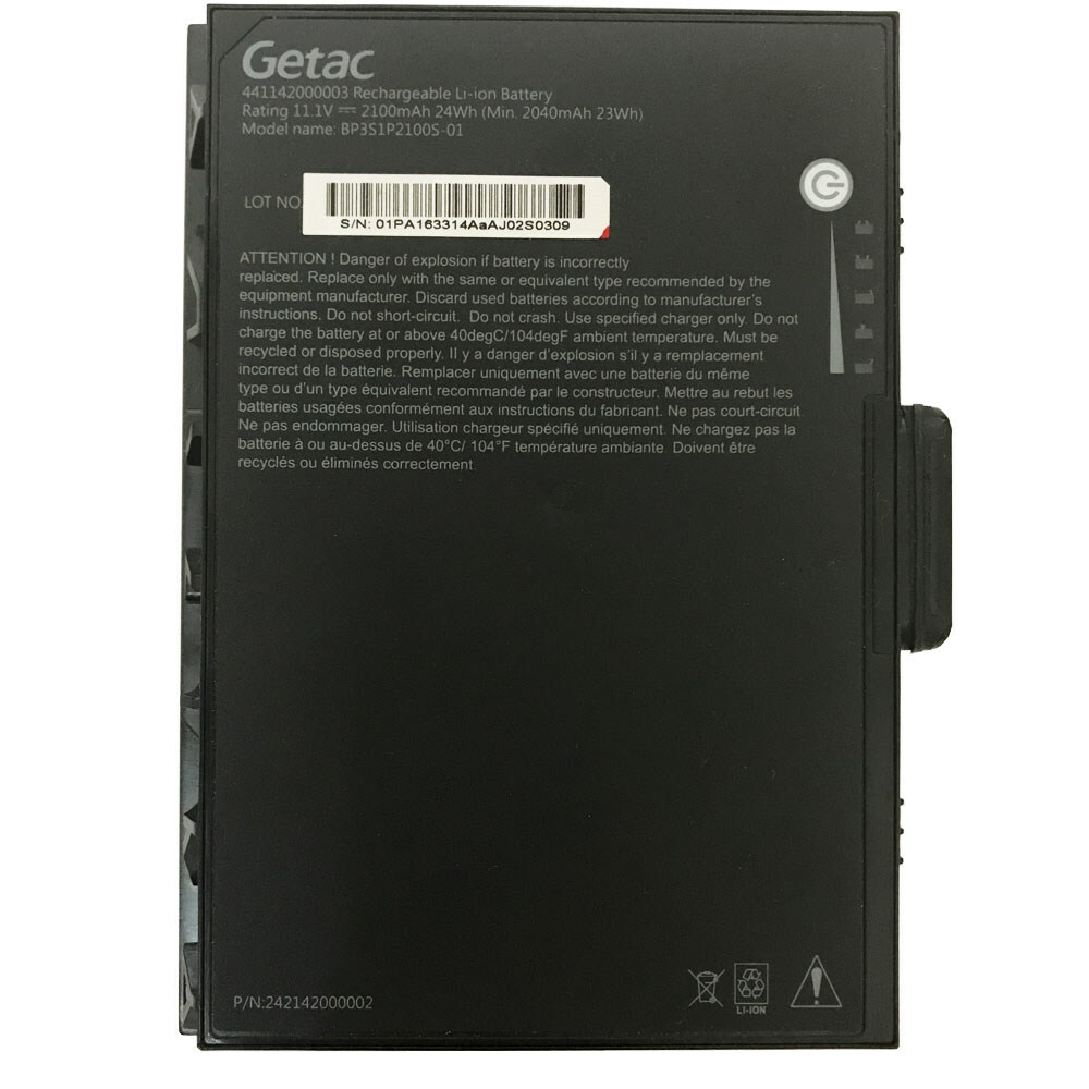  Original BP3S1P2100S-01 Battery Apply to Getac 441142000003 Fully Rugged laptop
