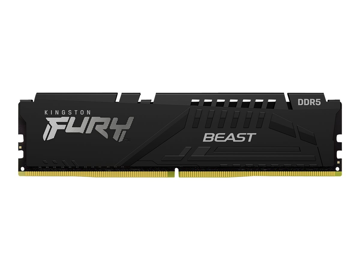 Kingston CL40 DIMM Fury Beast Black 8GB DDR5 ECC DIMM CL40 0.05 Ms KF556C40BB-8