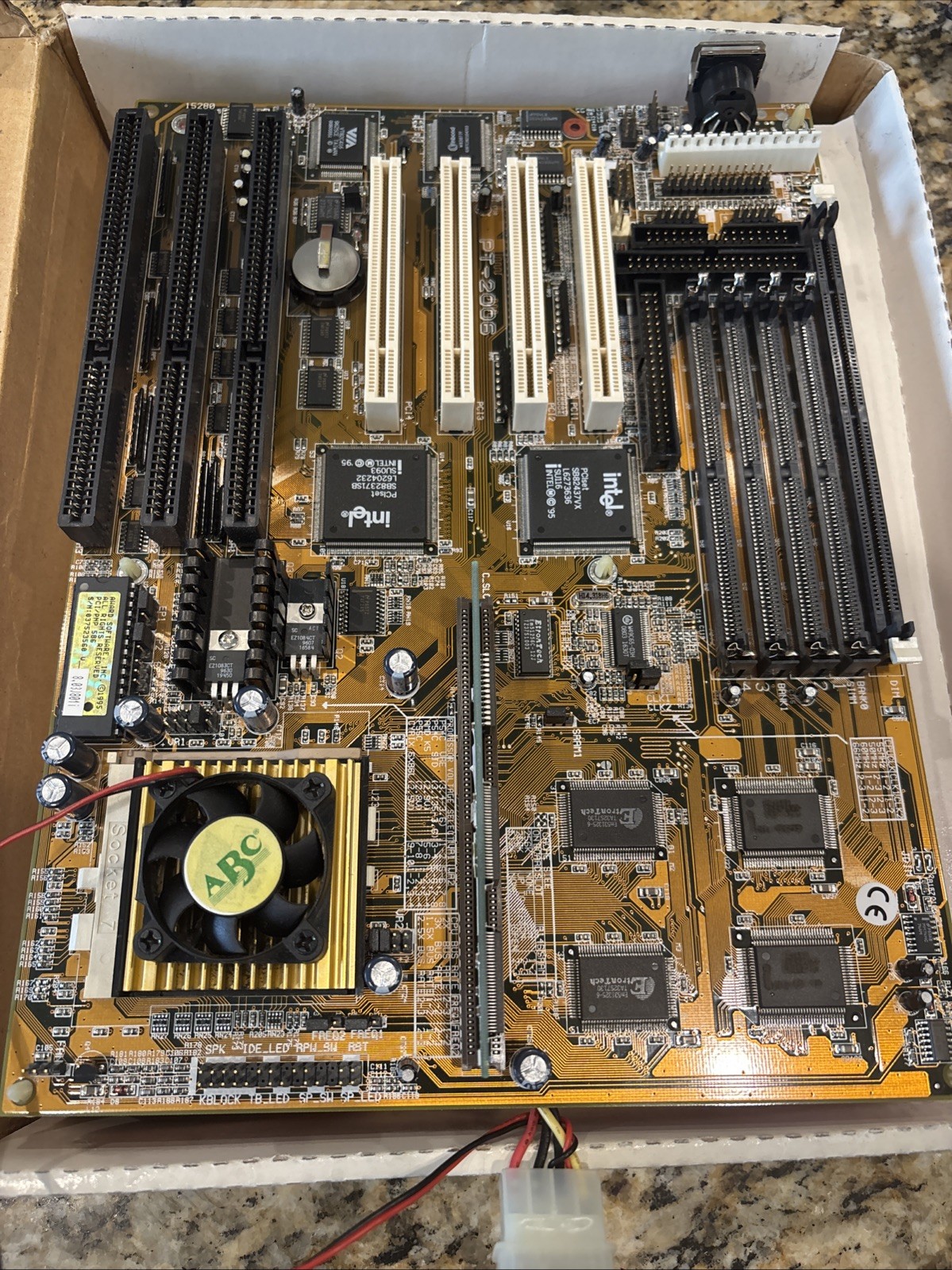 VA-503 Main Board Motherboard With CPU.