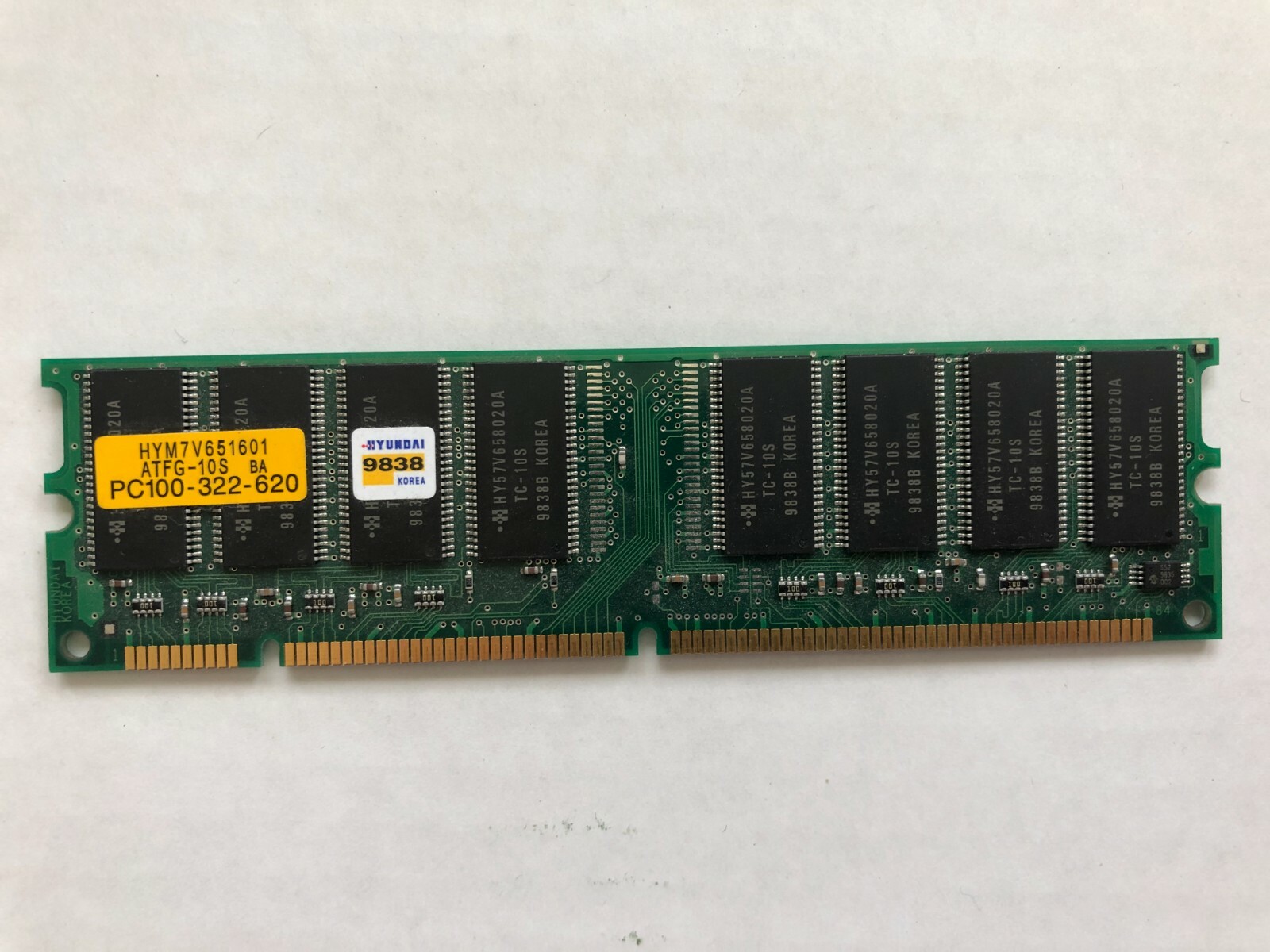 Hyundai RAM Memory HYM7V651601 ATFG-10S BA PC100-322-620